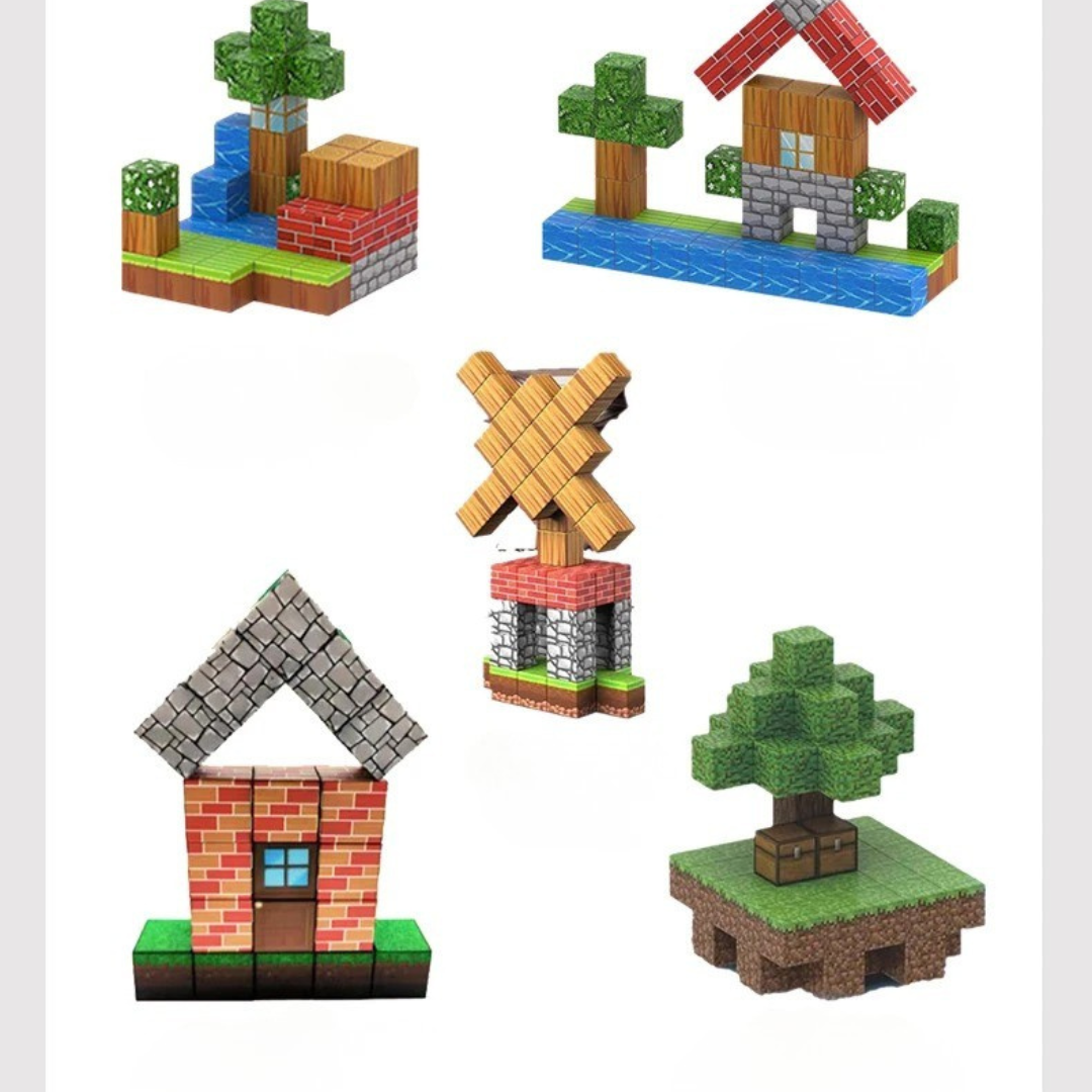 BLOCKVERSE – Magnetisches Bausteinset