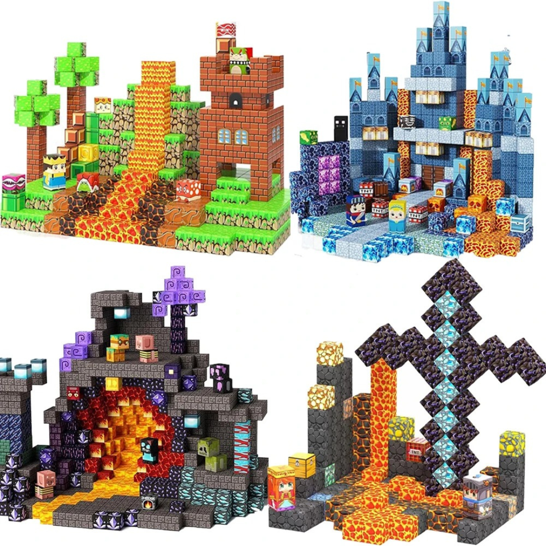 BLOCKVERSE – Magnetisches Bausteinset