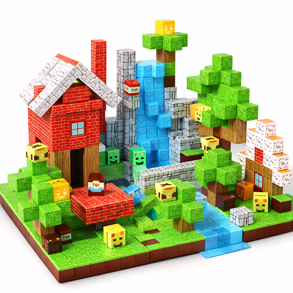 BLOCKVERSE – Magnetisches Bausteinset